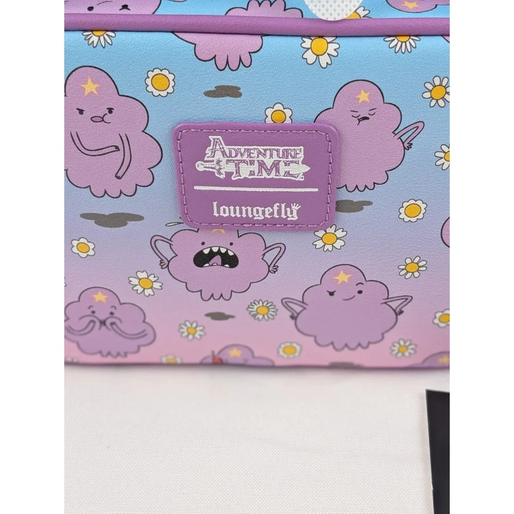 Loungefly Adventure Time Lumpy Space Princess LSP Crossbody Bag Purple New